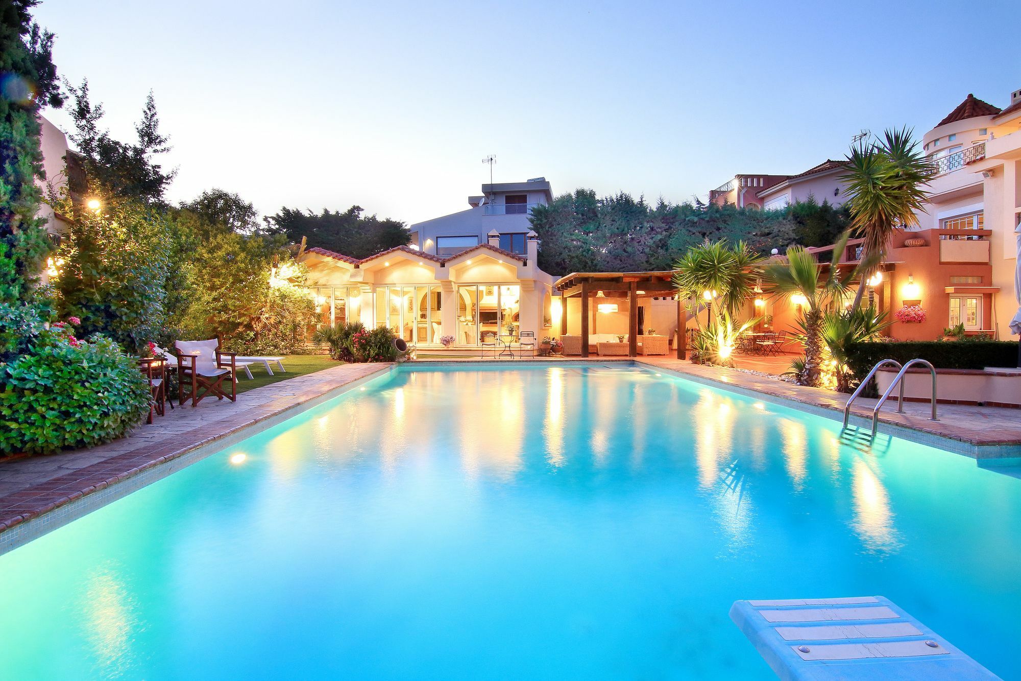 Oasis Pool House By Ghh Villa Lagoníszi Kültér fotó