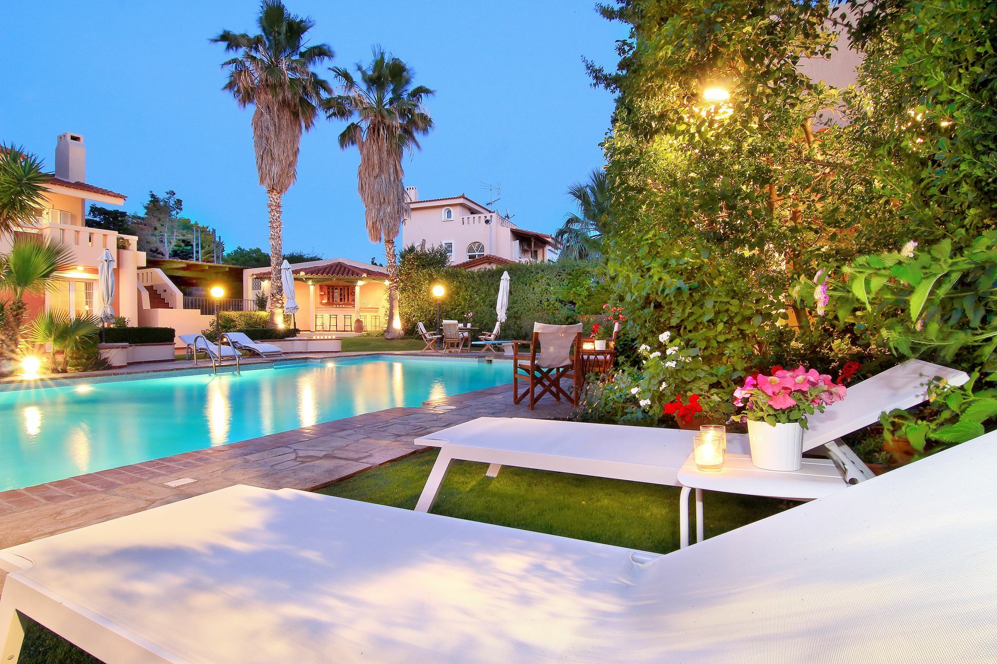 Oasis Pool House By Ghh Villa Lagoníszi Kültér fotó