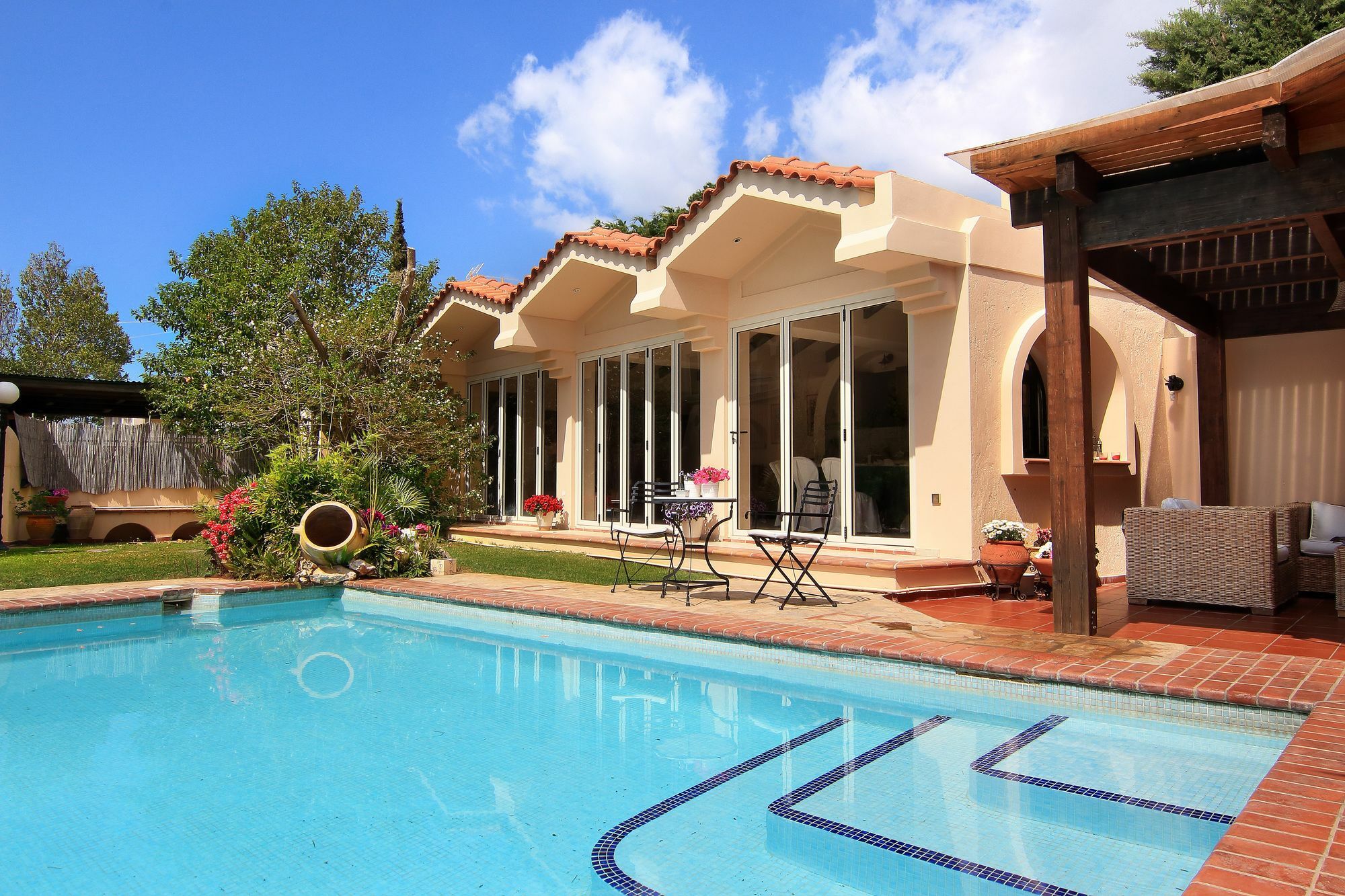 Oasis Pool House By Ghh Villa Lagoníszi Kültér fotó